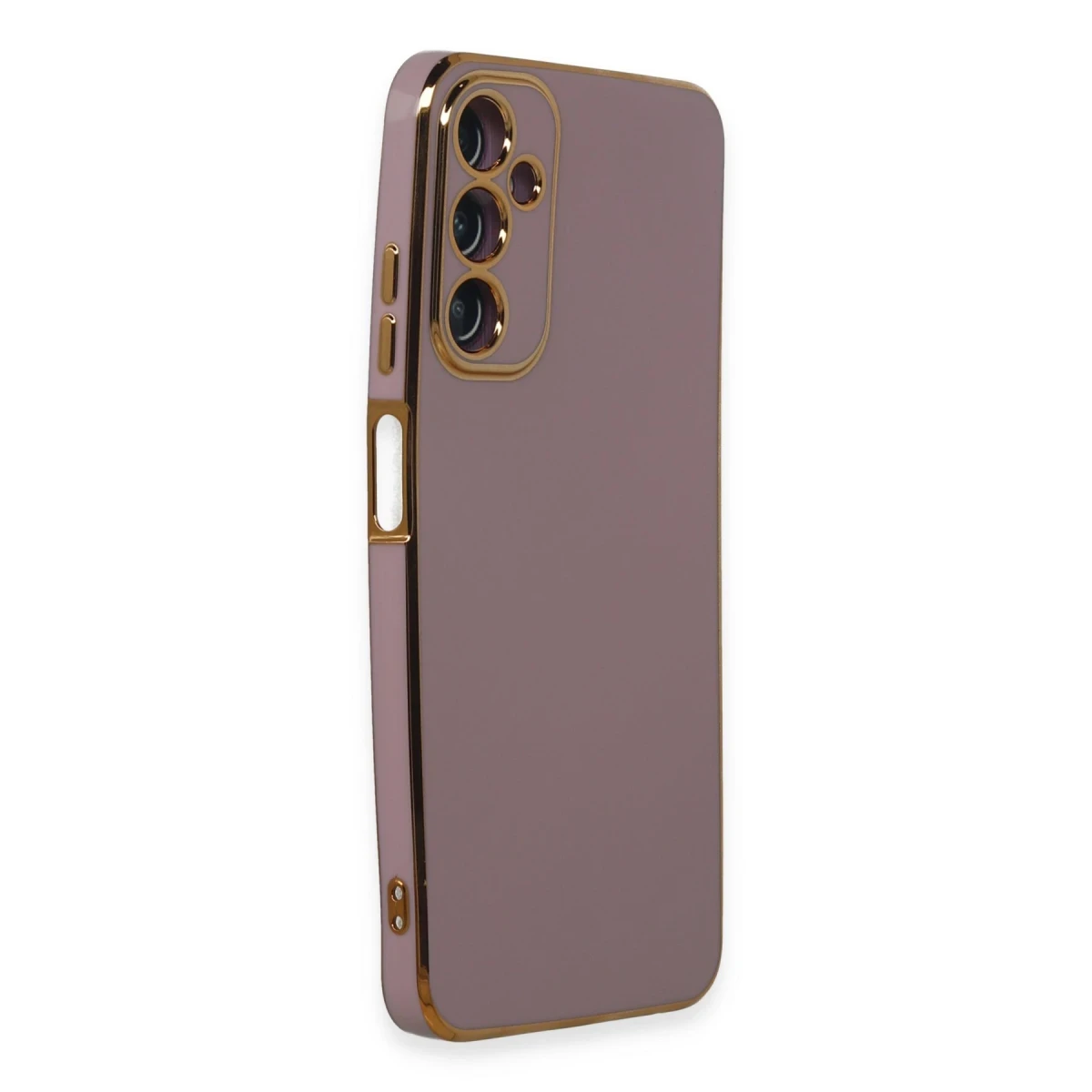 Samsung Galaxy A05S Kılıf Volet Silikon - Mor