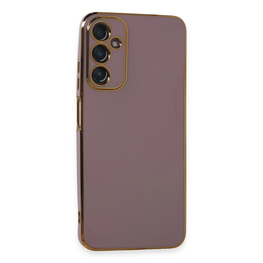 Samsung Galaxy A05S Kılıf Volet Silikon - Mor