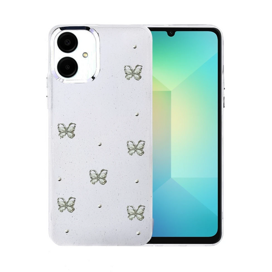 Samsung Galaxy A06 Fiyonk Desenli Kapak - Desen 9