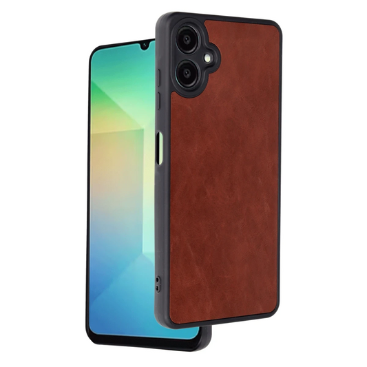Samsung Galaxy A06 Kılıf Aras Deri Kapak - Bordo