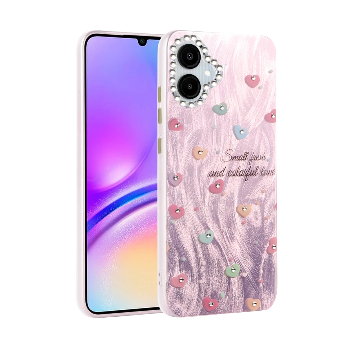 Samsung Galaxy A06 Kılıf Blade Aynalı Desenli Kapak - Desen 8