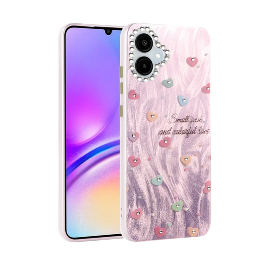 Samsung Galaxy A06 Kılıf Blade Aynalı Desenli Kapak - Desen 8