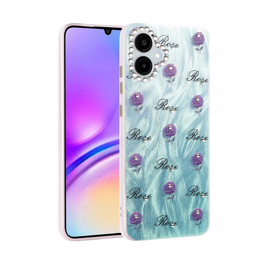 Samsung Galaxy A06 Kılıf Blade Aynalı Desenli Kapak - Desen 9