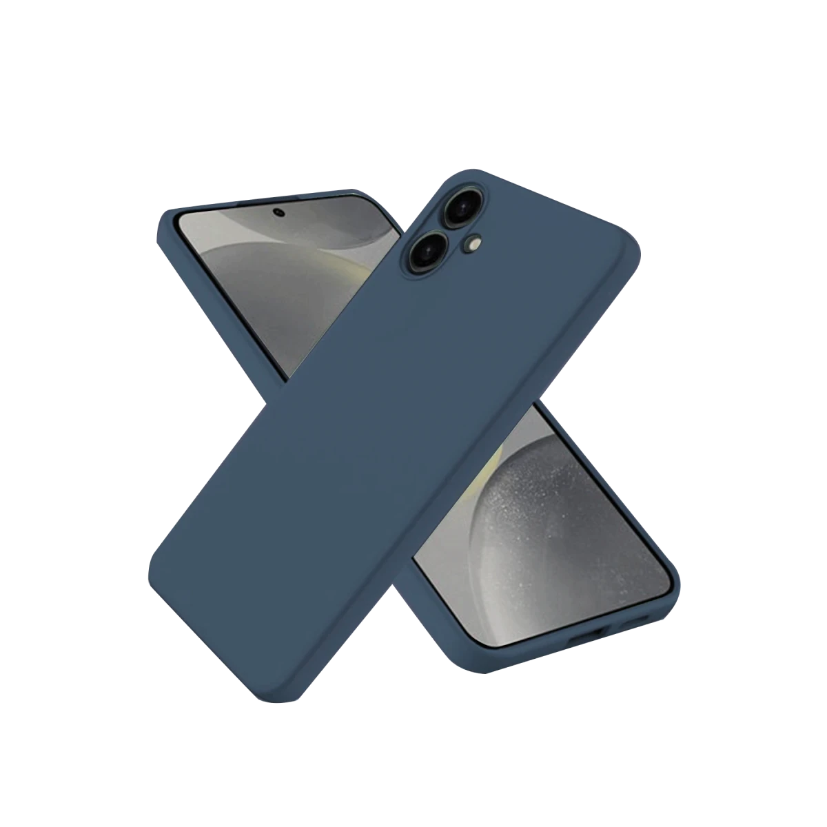 Samsung Galaxy A06 Kılıf First Silikon - Lacivert