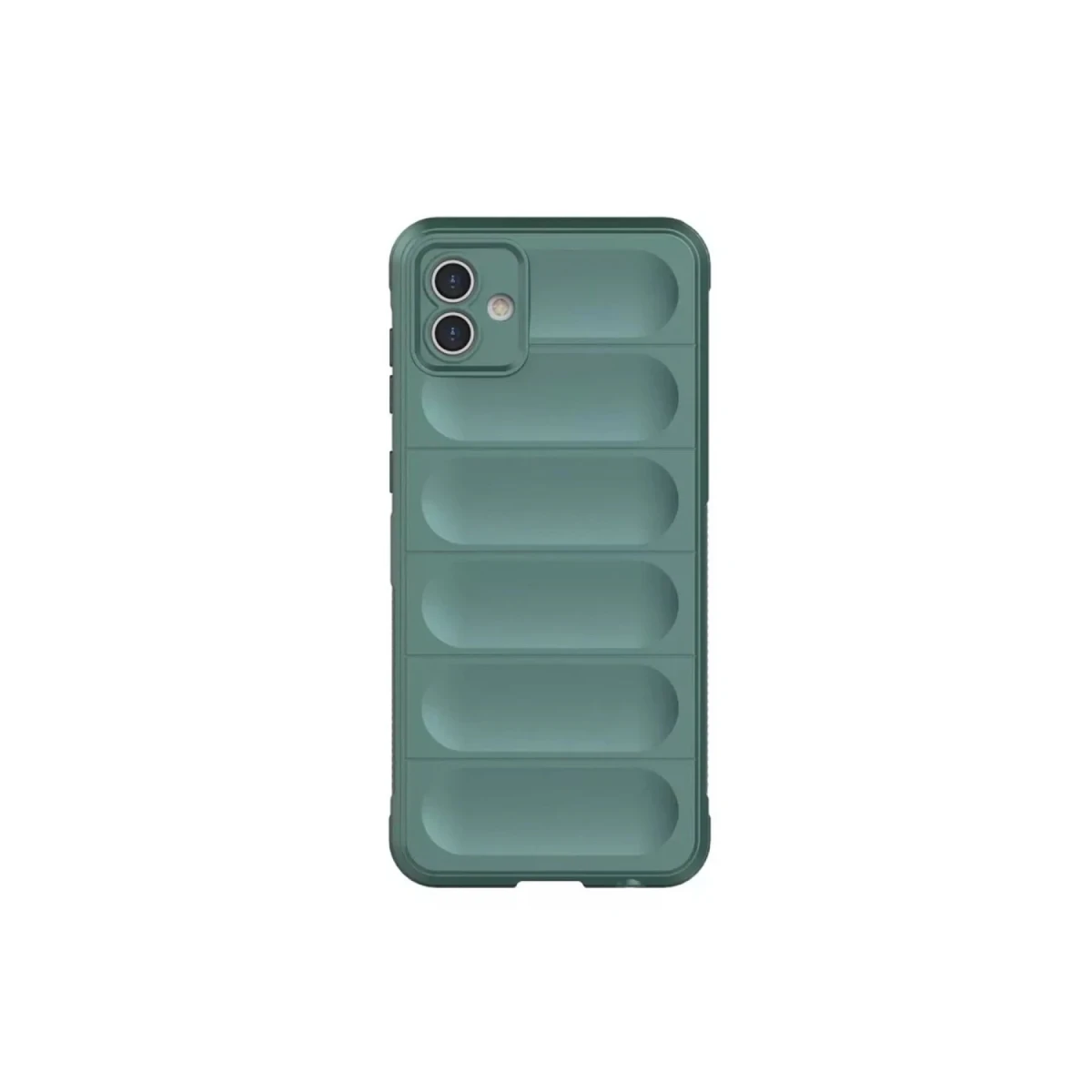 Samsung Galaxy A06 Kılıf Optimum Silikon - Koyu Yeşil