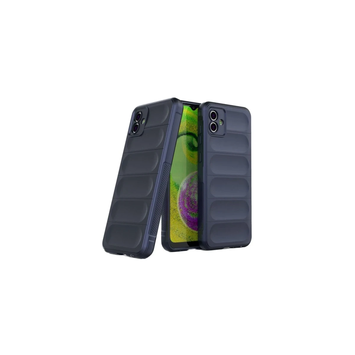 Samsung Galaxy A06 Kılıf Optimum Silikon - Lacivert