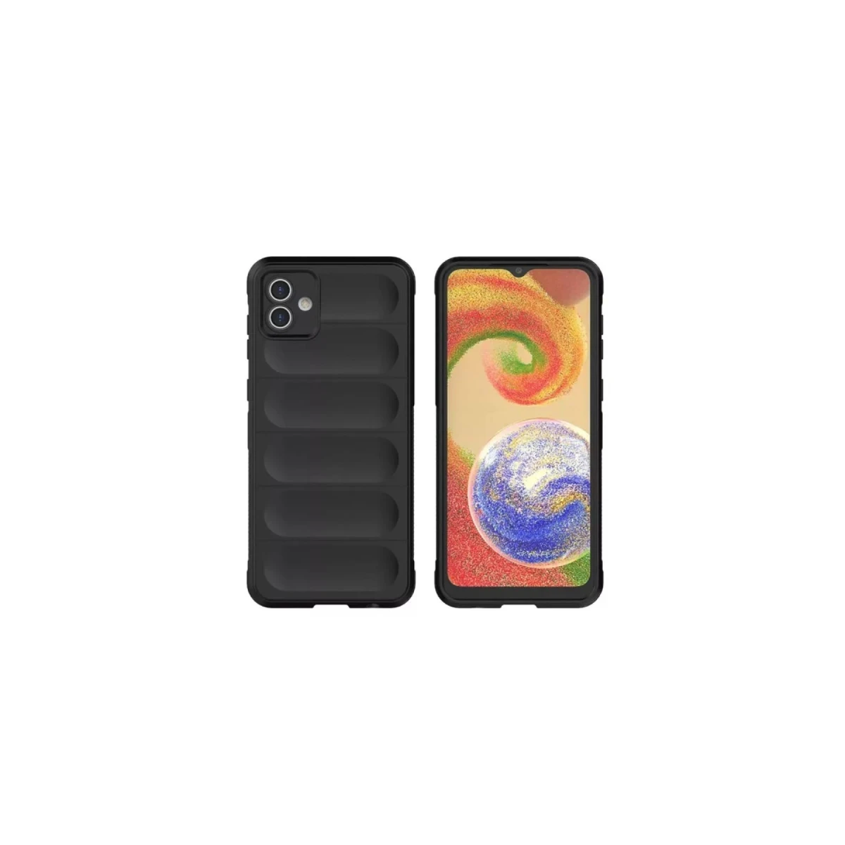 Samsung Galaxy A06 Kılıf Optimum Silikon - Siyah