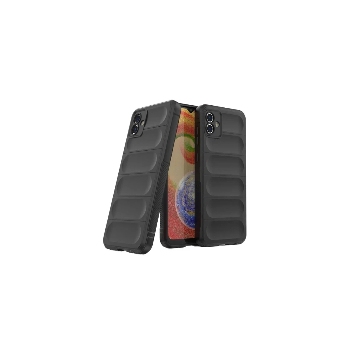 Samsung Galaxy A06 Kılıf Optimum Silikon - Siyah