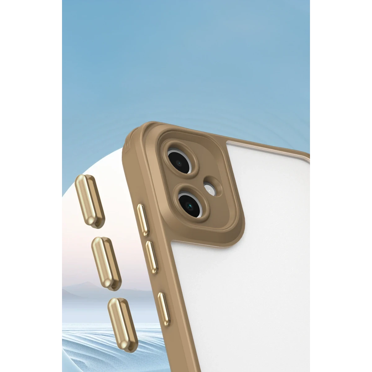 Samsung Galaxy A06 Kılıf Penta Silikon Kılıf - Siyah