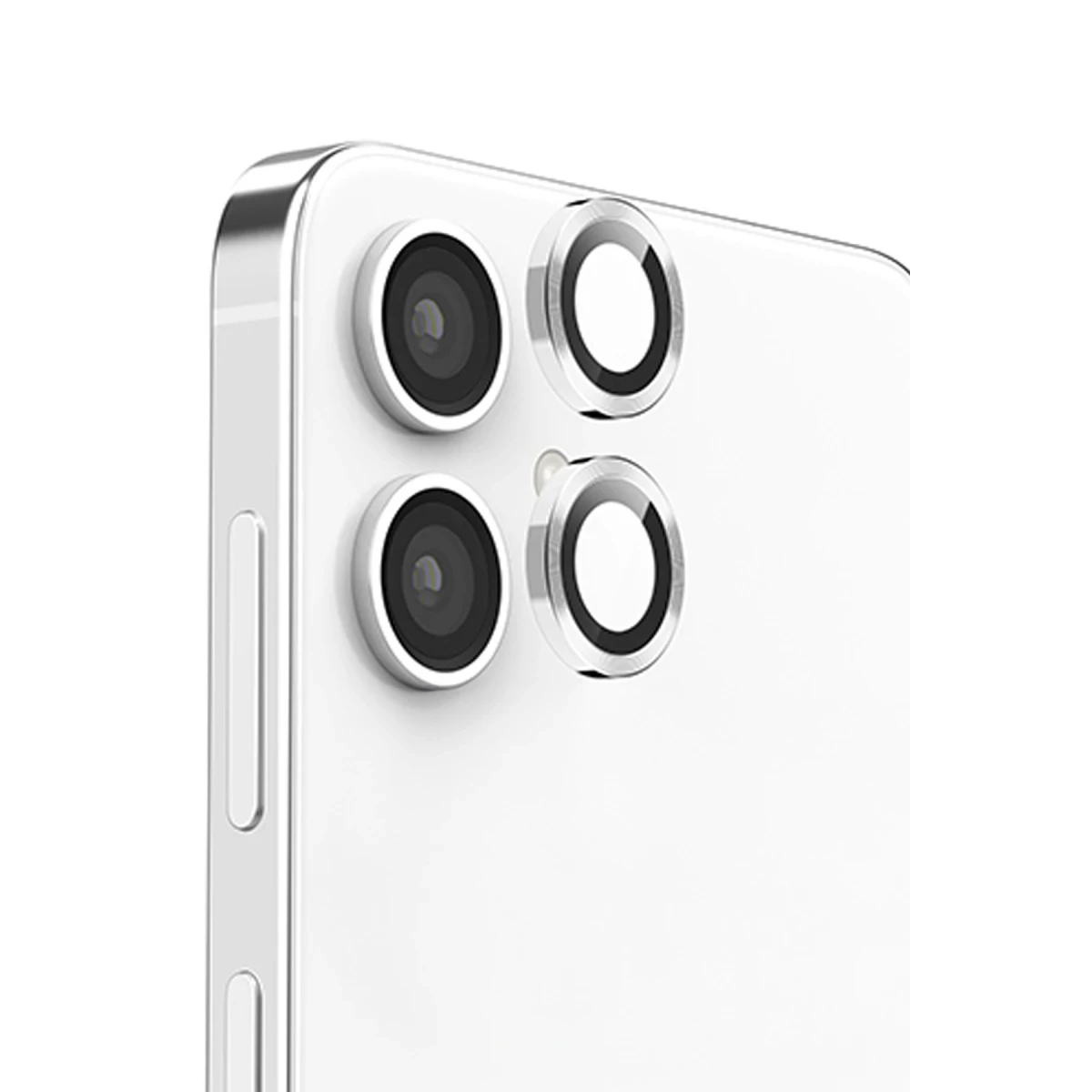Samsung Galaxy A06 Raze Metal Kamera Lens - Gümüş