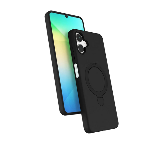 Samsung Galaxy A06 Regal Magsafe Standlı Kapak - Siyah