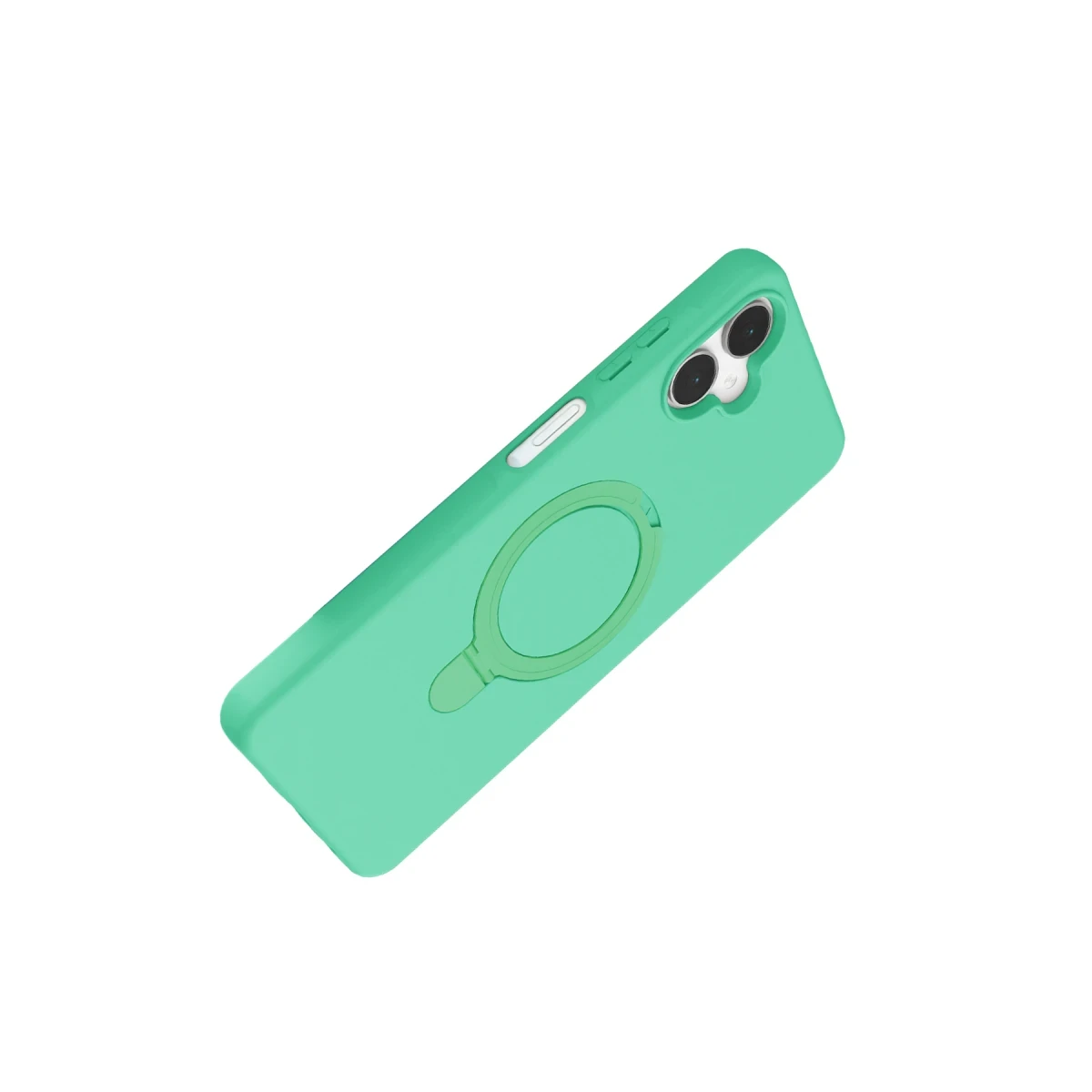 Samsung Galaxy A06 Regal Magsafe Standlı Kapak - Yeşil