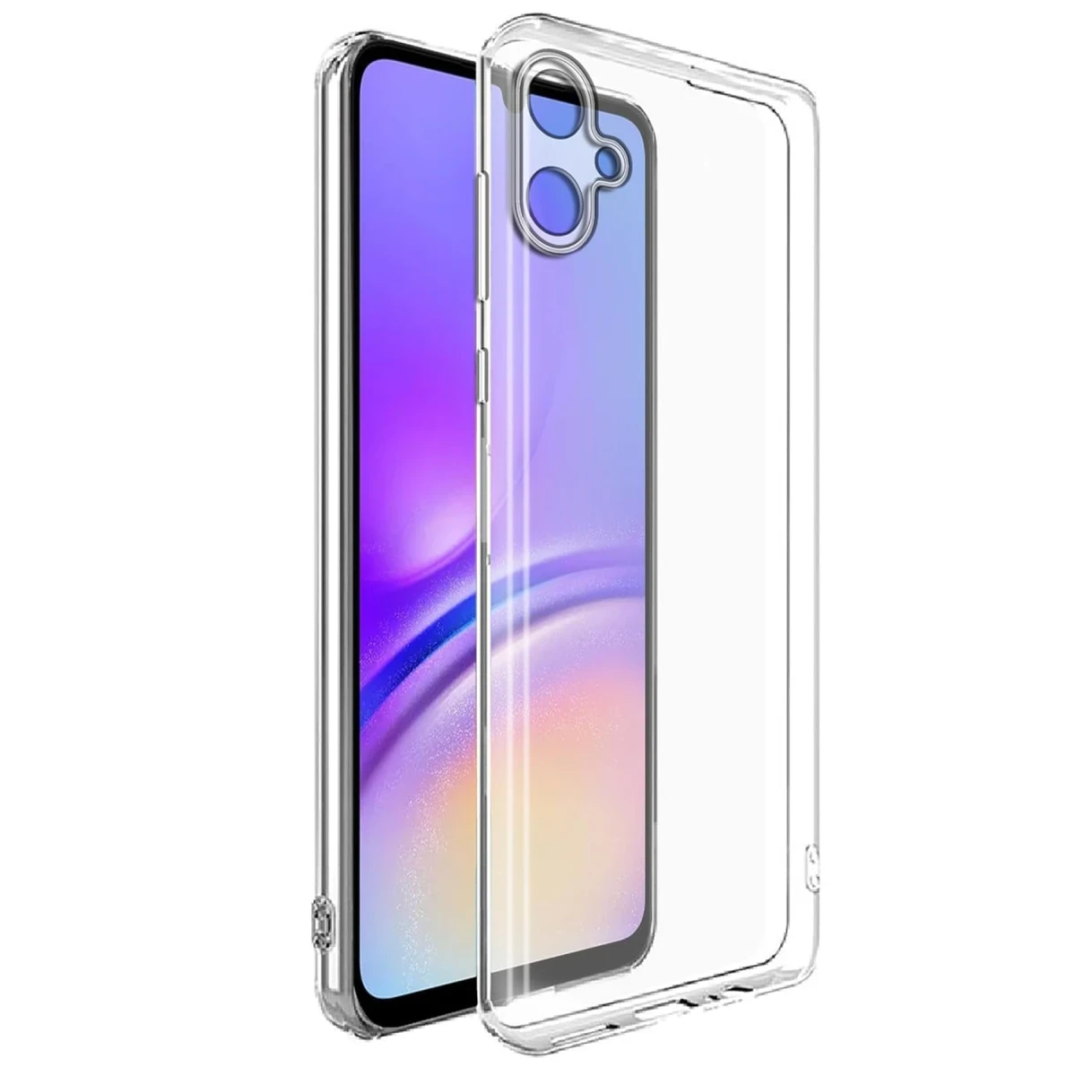 Samsung Galaxy A07 4G Lüx Şeffaf Silikon - Şeffaf