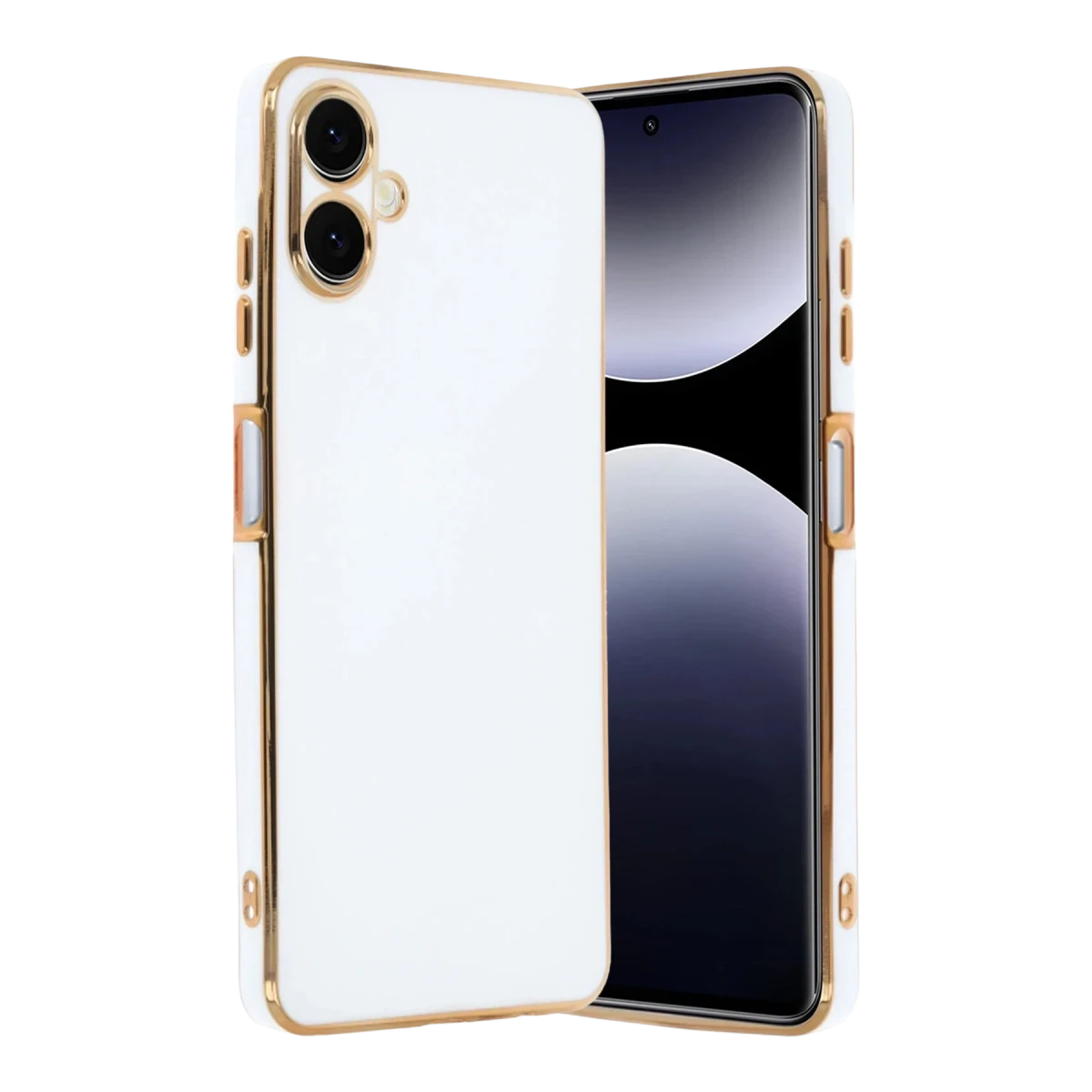 Samsung Galaxy A07 4G Volet Silikon - Beyaz