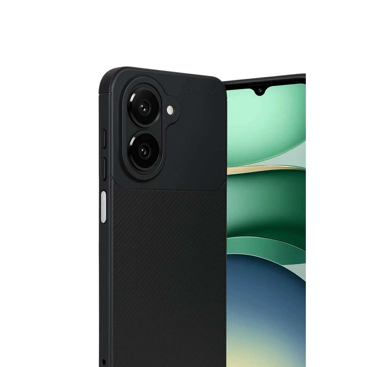 Samsung Galaxy A07 4G Auto Focus Karbon Kapak - Siyah