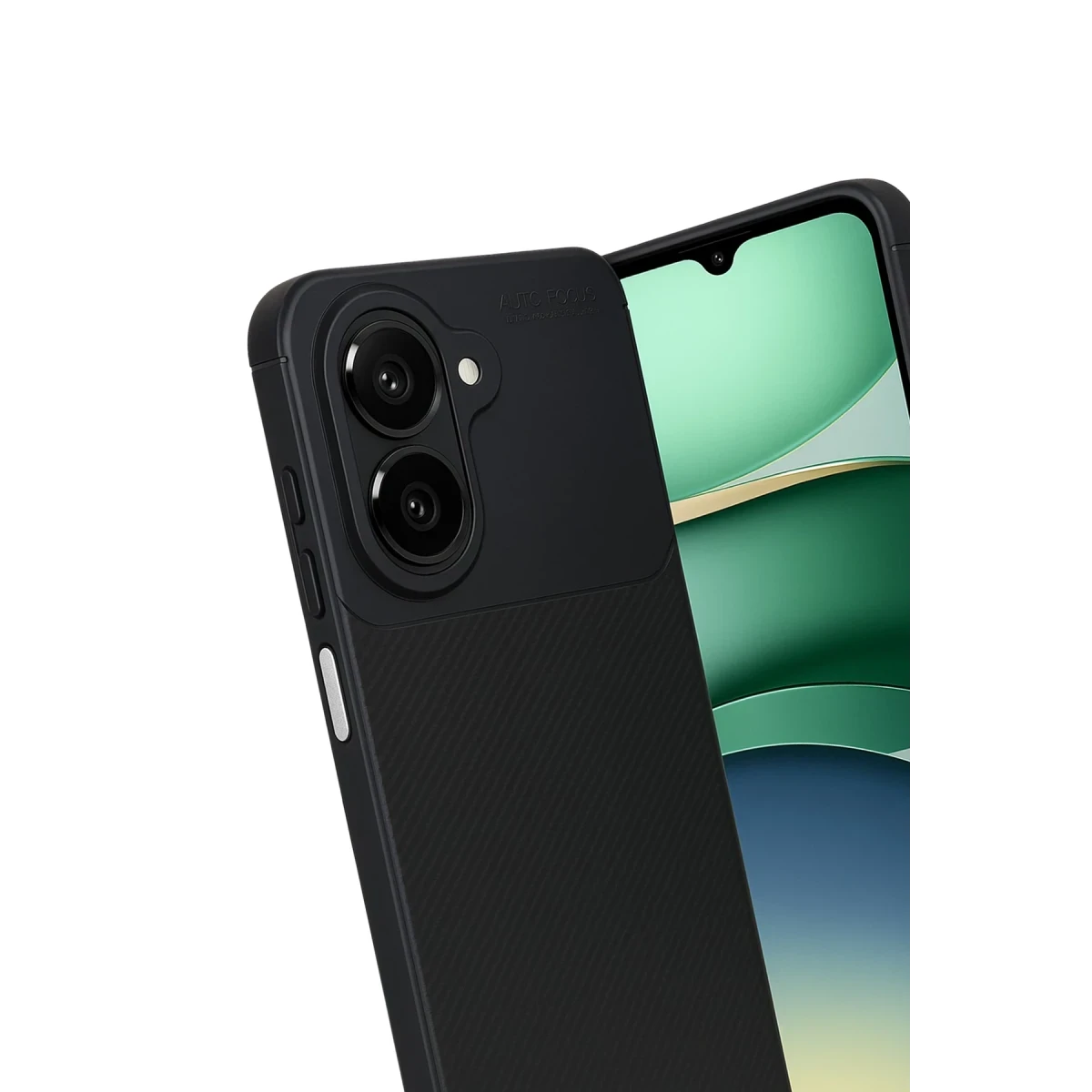 Samsung Galaxy A07 4G Auto Focus Karbon Kapak - Siyah