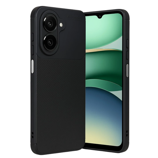 Samsung Galaxy A07 4G Auto Focus Karbon Kapak - Siyah