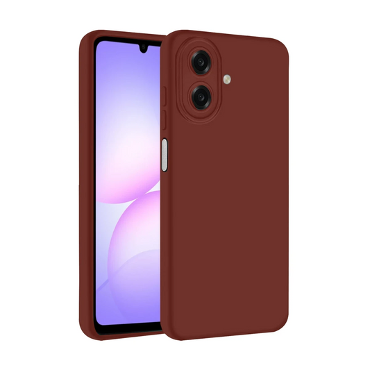 Samsung Galaxy A07 4G First Silikon - Bordo