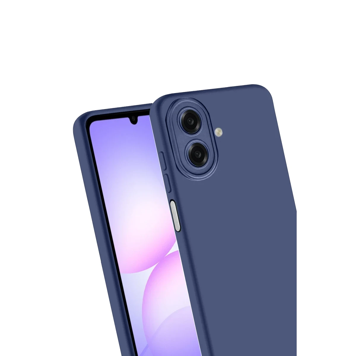 Samsung Galaxy A07 4G First Silikon - Lacivert
