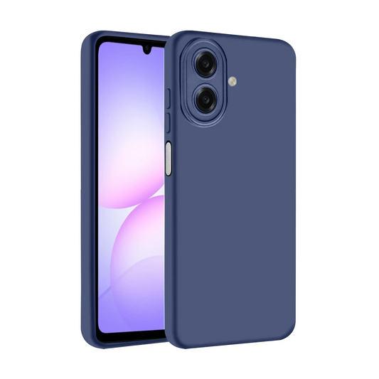 Samsung Galaxy A07 4G First Silikon - Lacivert
