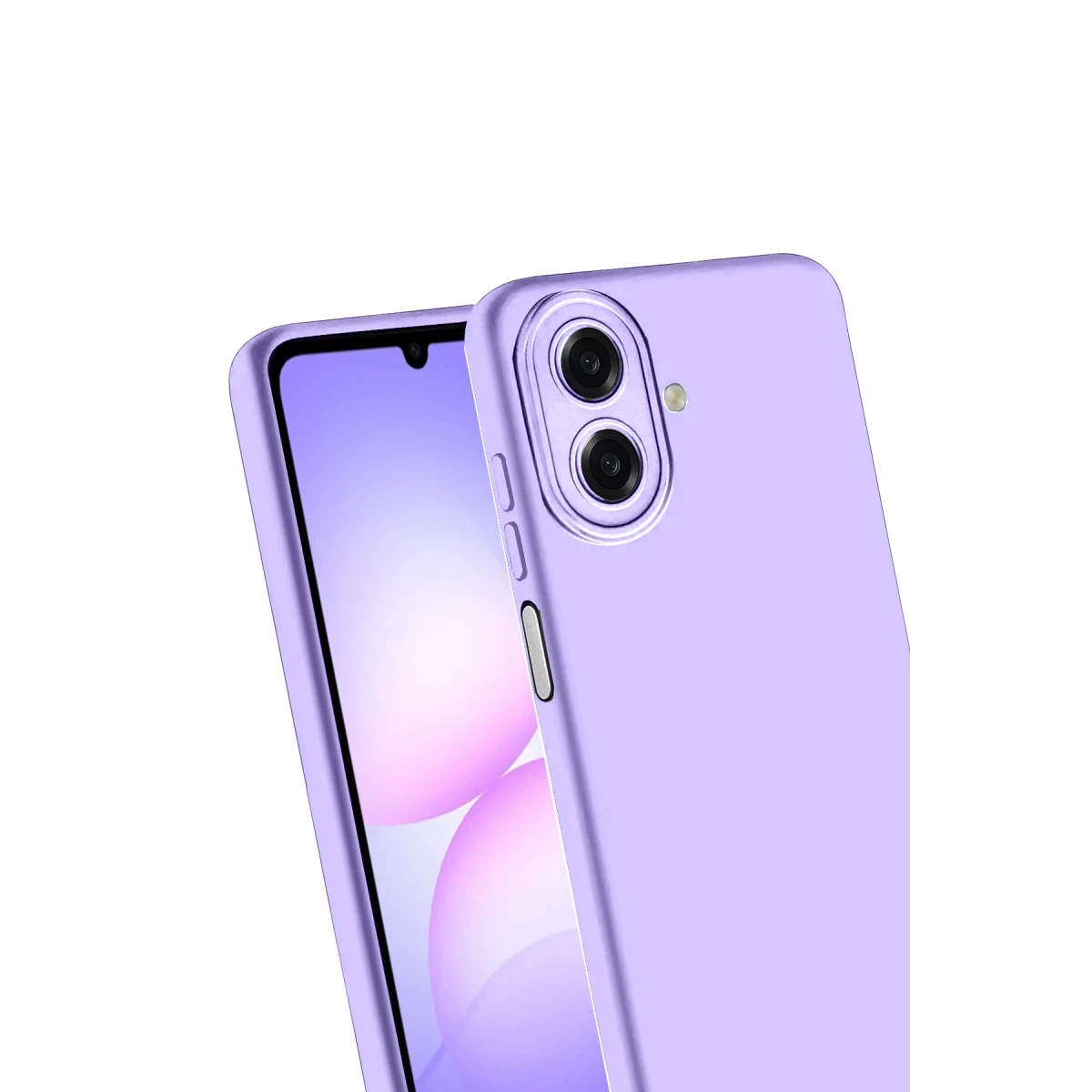 Samsung Galaxy A07 4G First Silikon - Lila