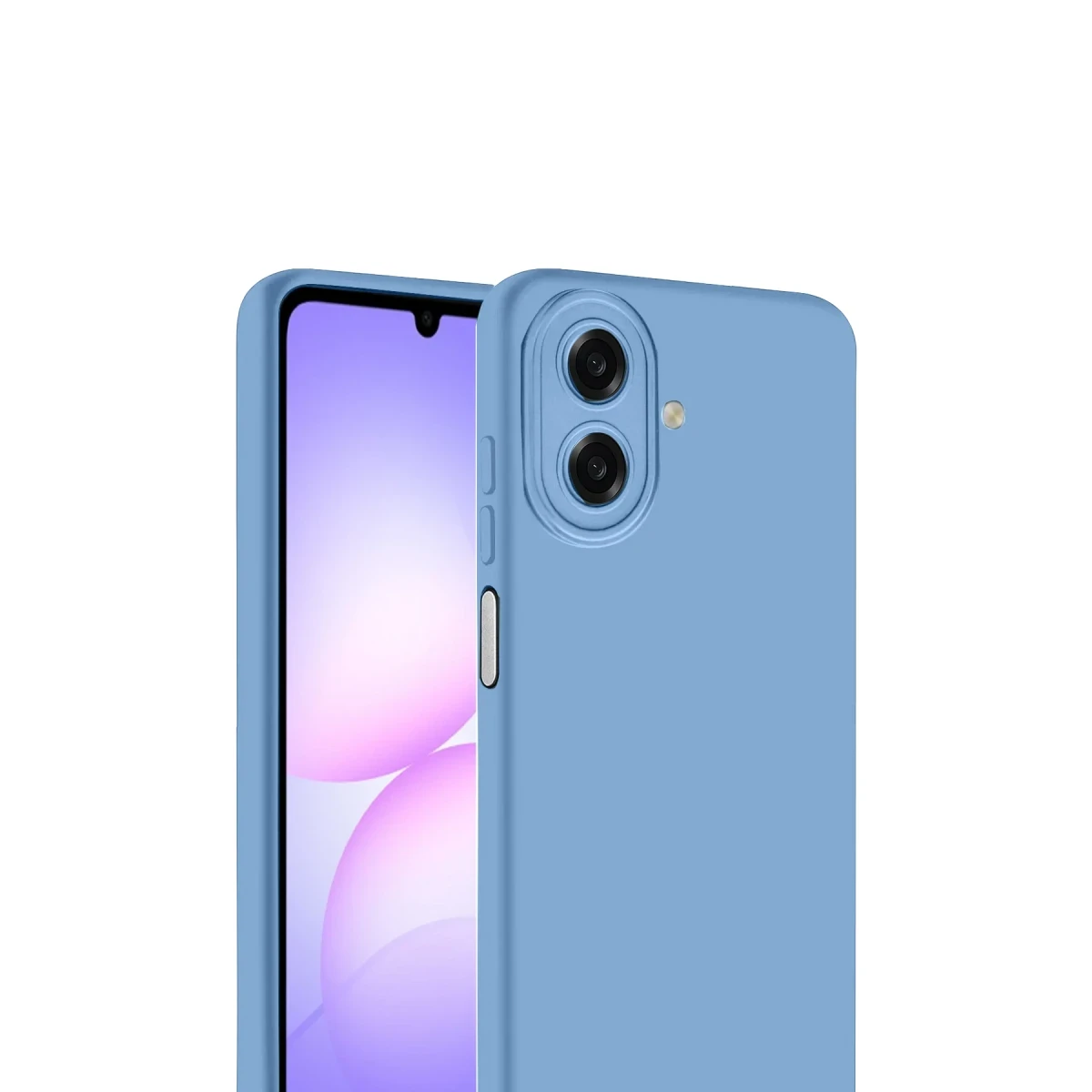 Samsung Galaxy A07 4G First Silikon - Mavi