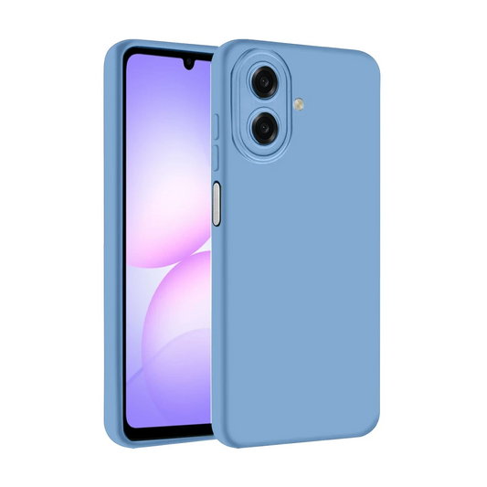 Samsung Galaxy A07 4G First Silikon - Mavi