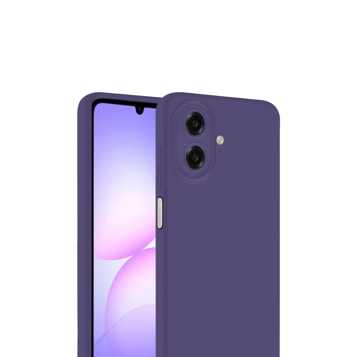 Samsung Galaxy A07 4G First Silikon - Mürdüm