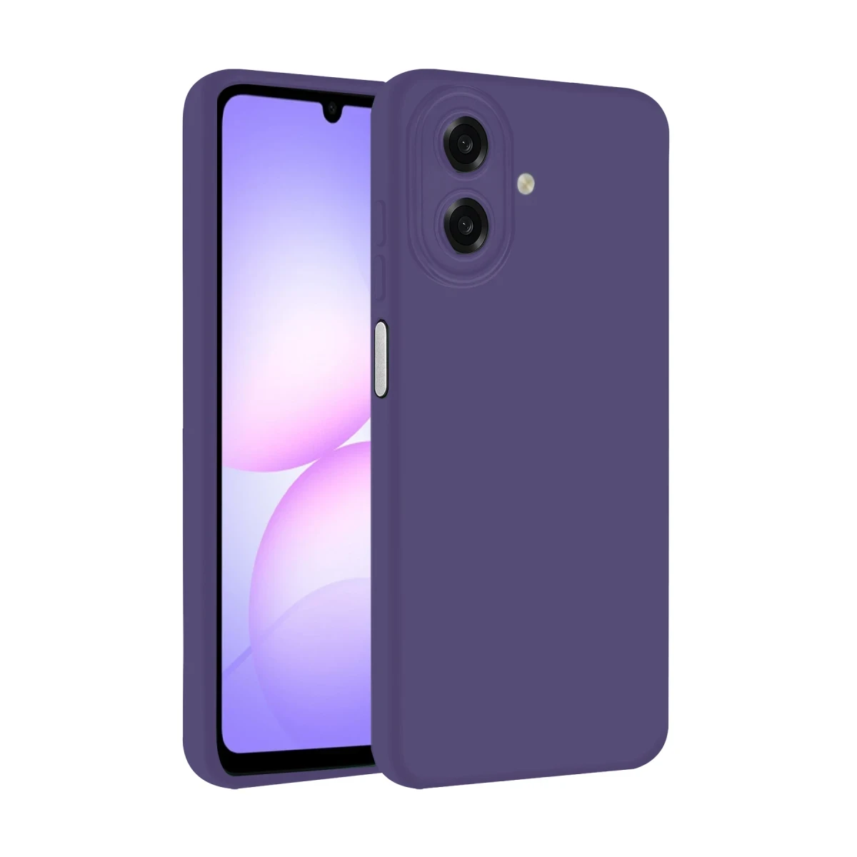 Samsung Galaxy A07 4G First Silikon - Mürdüm