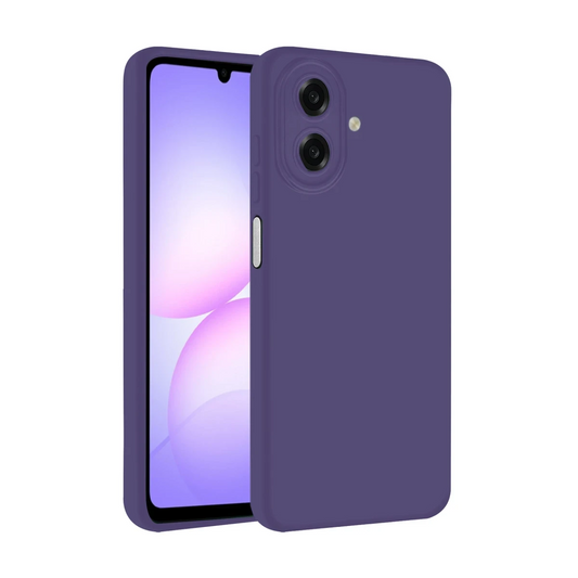 Samsung Galaxy A07 4G First Silikon - Mürdüm