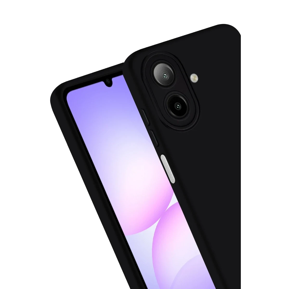 Samsung Galaxy A07 4G First Silikon - Siyah