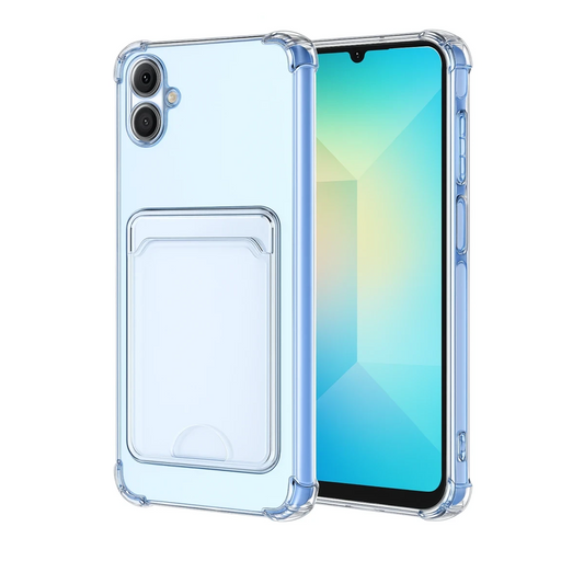 Samsung Galaxy A07 4G Kart Şeffaf Silikon - Şeffaf