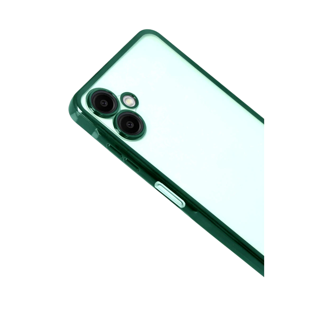 Samsung Galaxy A07 4G Razer Lensli Silikon - Yeşil