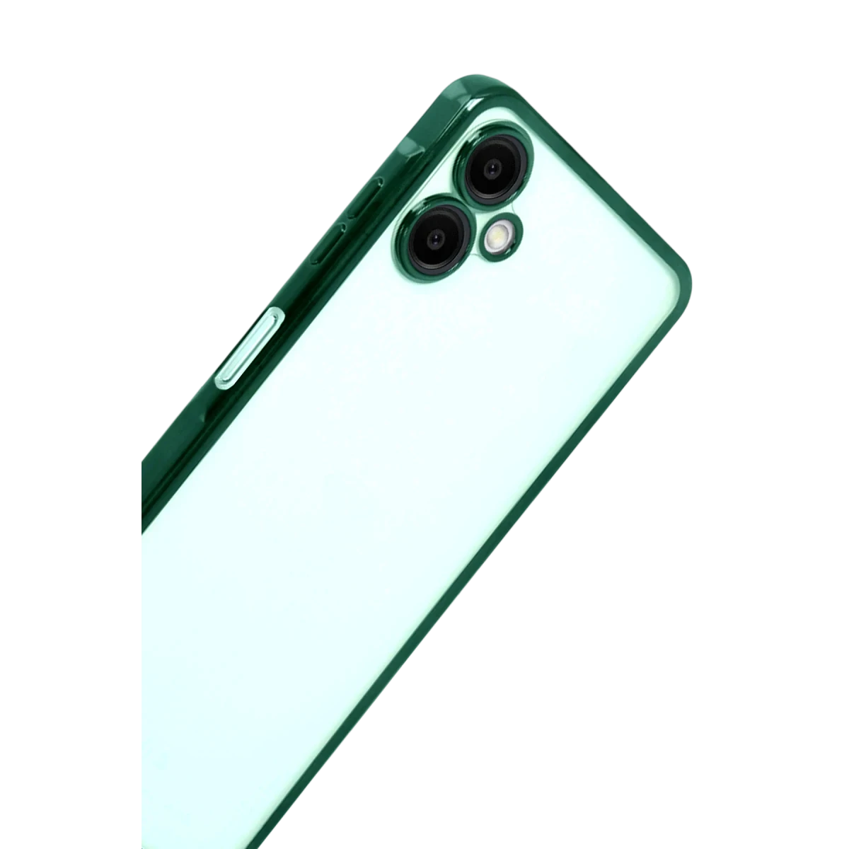 Samsung Galaxy A07 4G Razer Lensli Silikon - Yeşil