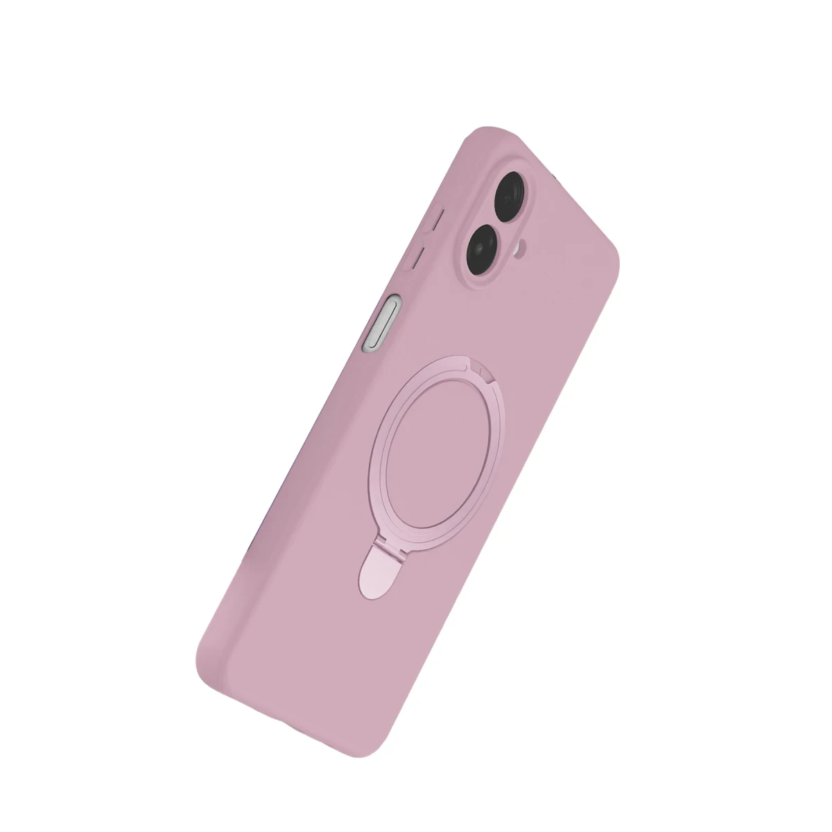 Samsung Galaxy A07 4G Regal Magsafe Standlı Kapak - Açık Pembe