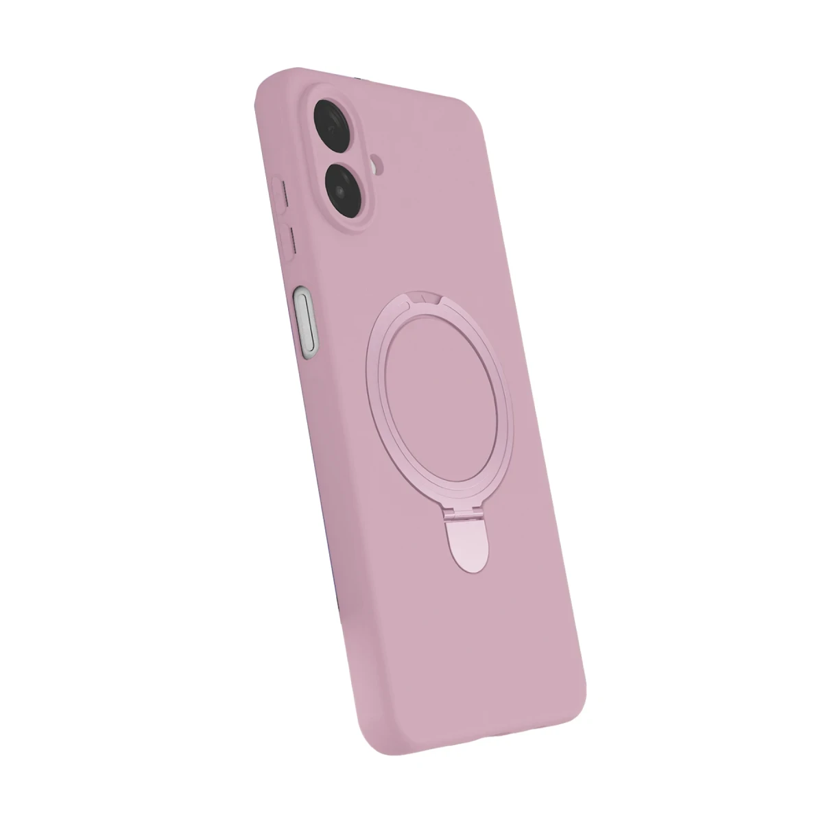 Samsung Galaxy A07 4G Regal Magsafe Standlı Kapak - Açık Pembe