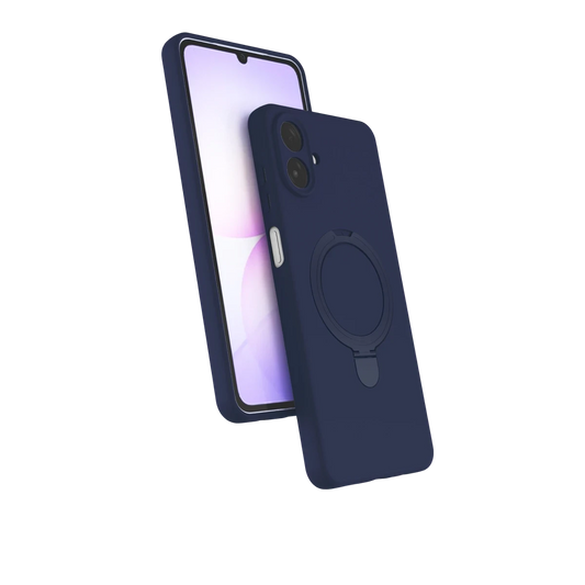 Samsung Galaxy A07 4G Regal Magsafe Standlı Kapak - Lacivert