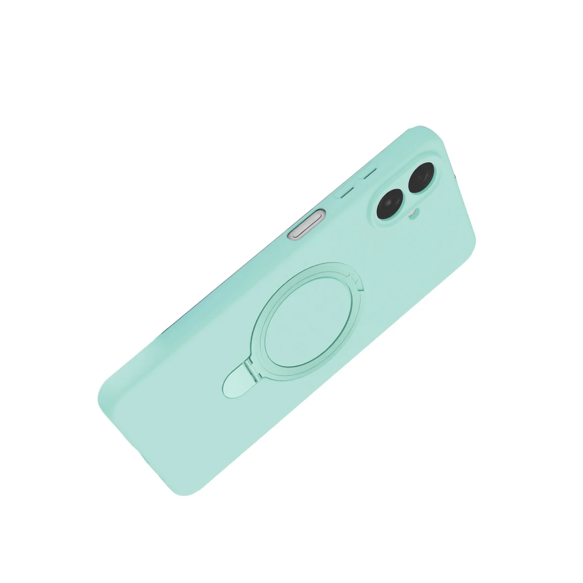 Samsung Galaxy A07 4G Regal Magsafe Standlı Kapak - Su Yeşili