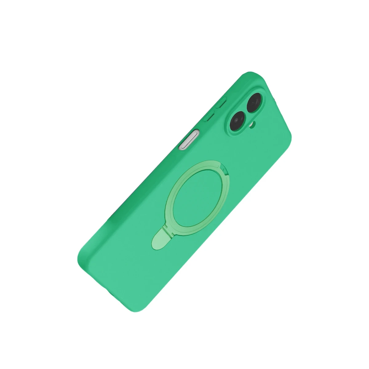 Samsung Galaxy A07 4G Regal Magsafe Standlı Kapak - Yeşil