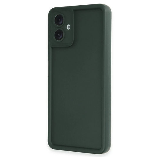 Samsung Galaxy A07 4G Viera Silikon - Koyu Yeşil