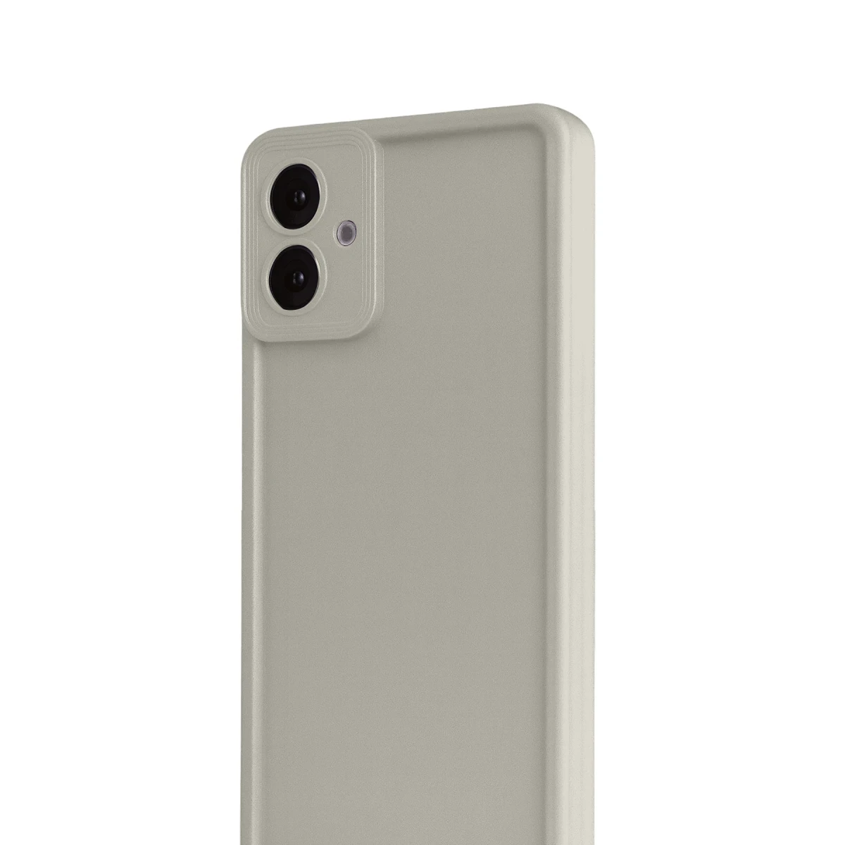 Samsung Galaxy A07 4G Viera Silikon - Krem