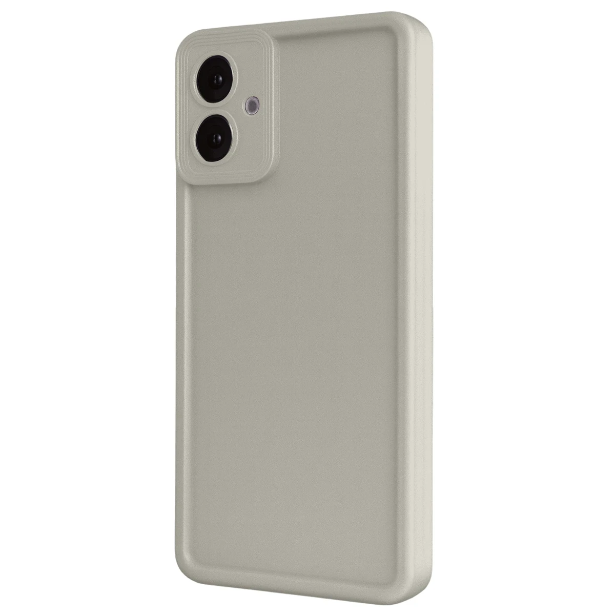 Samsung Galaxy A07 4G Viera Silikon - Krem