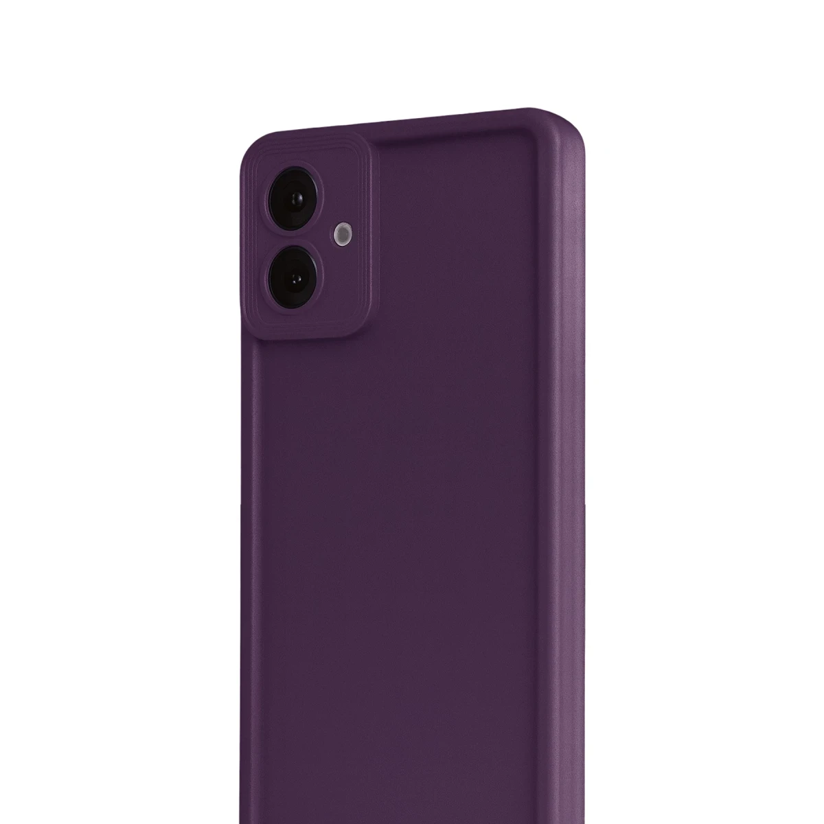 Samsung Galaxy A07 4G Viera Silikon - Mürdüm