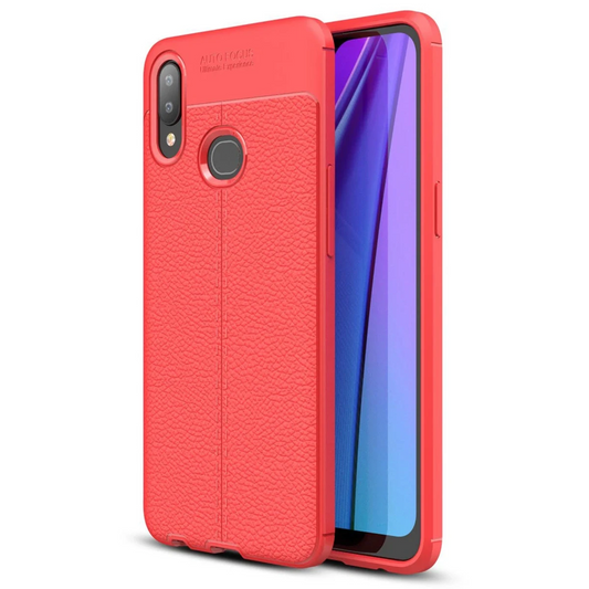 Samsung Galaxy A10S Kılıf Auto Focus Kapak - Kırmızı