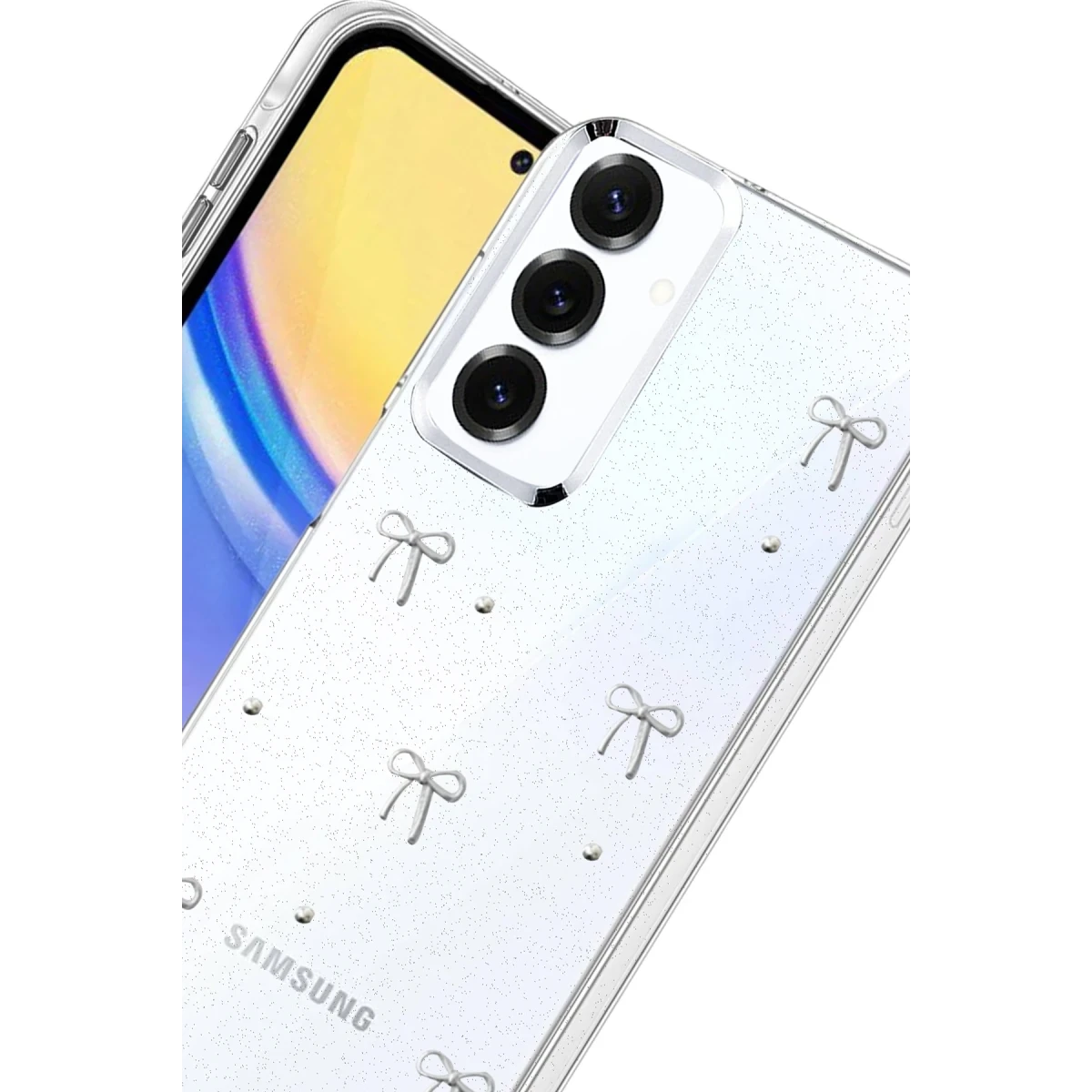Samsung Galaxy A14 4G Fiyonk Desenli Kapak - Desen 5
