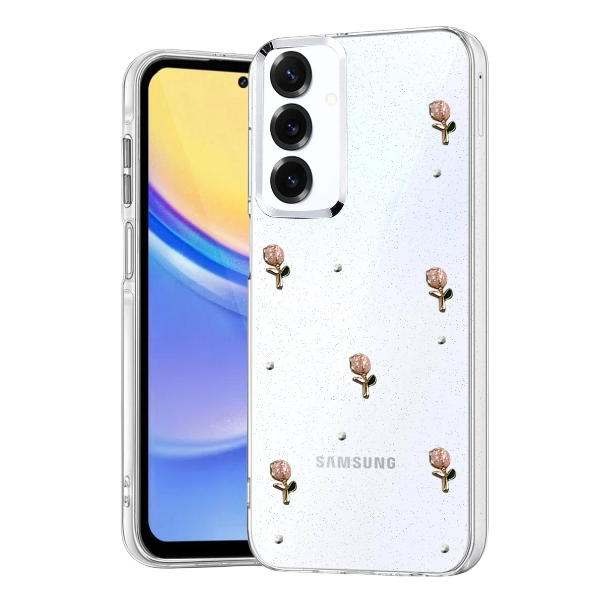 Samsung Galaxy A14 4G Fiyonk Desenli Kapak - Desen 6