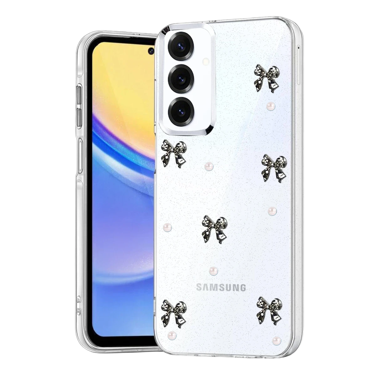 Samsung Galaxy A14 4G Fiyonk Desenli Kapak - Desen 8