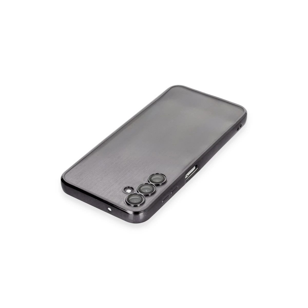 Samsung Galaxy A14 4G Kılıf Razer Lensli Silikon - Siyah