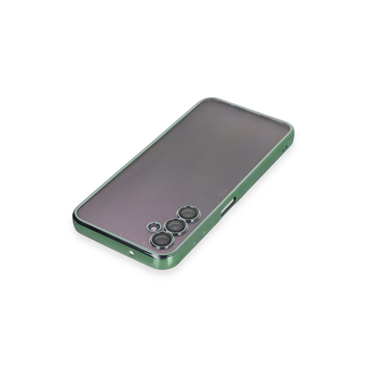 Samsung Galaxy A14 4G Kılıf Razer Lensli Silikon - Yeşil