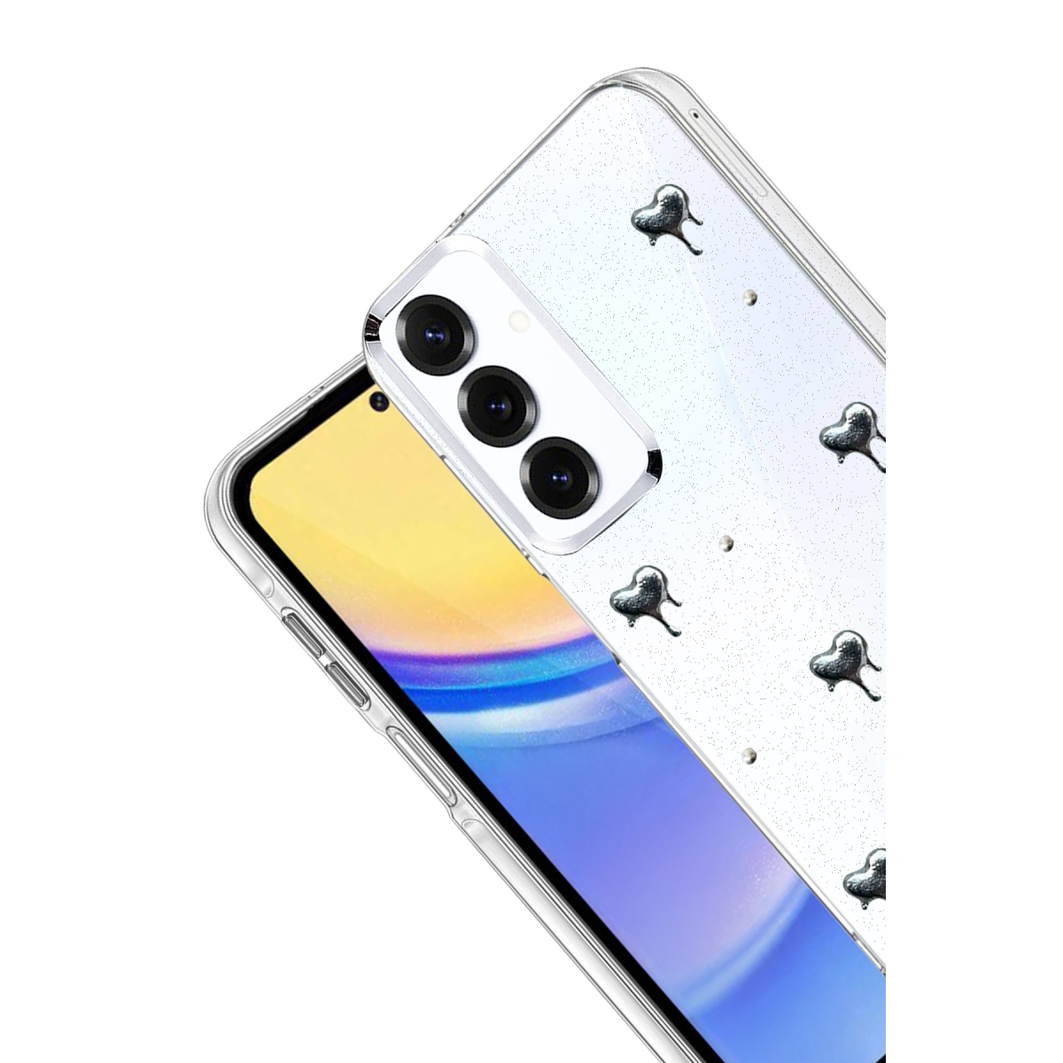 Samsung Galaxy A15 4G Fiyonk Desenli Kapak - Desen 1